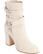 Gianvito Rossi Buckle Strap Mid-Calf Boots - Lyst
