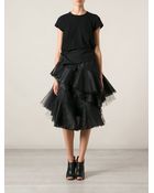 Junya Watanabe Tulle Skirt - Lyst