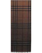 Burberry Giant Gauze Ombré 220X70 Cm Stole - Lyst