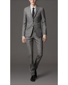 Burberry Slim Fit Virgin Wool Suit - Lyst