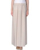 Patrizia Pepe Sera Long Skirt - Lyst