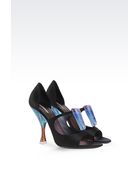 Giorgio Armani Highheeled Sandals - Lyst