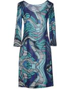 Emilio Pucci Short Dress - Lyst