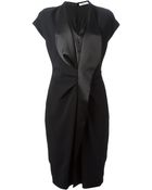 Givenchy Gathered Layered Dress - Lyst