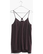 Madewell Silk Cami In Dot - Lyst