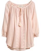 H&M Bohemian Style Blouse - Lyst