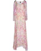 Dondup Long Dress - Lyst