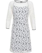 Nina Ricci Lace Dress - Lyst