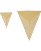 Jennifer Fisher Mix-Size Triangle Studs - Lyst