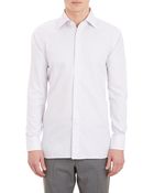 Ermenegildo Zegna Graph-Check Dress Shirt - Lyst