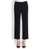 Etro Cuffed Wide-Leg Pants - Lyst
