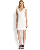 Theory Molana Stretch Cotton Dress - Lyst