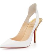 Christian Louboutin Survivita Spike Red Sole Pump - Lyst