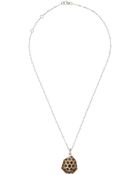 Stephen Dweck Medium Gold Honeycomb Screen Necklace - Lyst