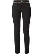 Givenchy Zip Trim Skinny Jeans - Lyst