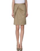 Vivienne Westwood Anglomania Knee Length Skirt - Lyst