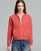 Marc By Marc Jacobs Jacket Willier Quilted Knit Bomber - Lyst