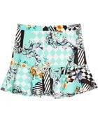 Pixie Market Printed Peplum Hem Skirt - Lyst