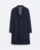 Zara Layered Fur Coat - Lyst