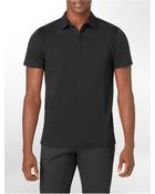 Calvin Klein Slim Fit Mesh Detail Polo Shirt - Lyst