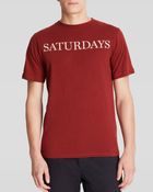 Saturdays Surf Nyc Saturdays Tee - Lyst