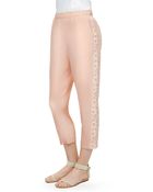 Club Monaco Justina Lace Tux Pant - Lyst