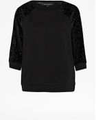 French Connection Twilight Luxe Sequinned Sweater - Lyst