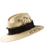 Maison Michel Natural Woven Straw Virginie Hat - Lyst