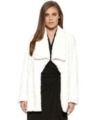 Karen Kane Faux Fur Jacket - Lyst