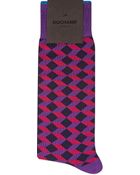 Duchamp Mega Diamond Cotton Socks - For Men - Lyst