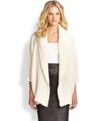 Josie Natori Alpaca & Silk Chunky-Knit Sweater - Lyst