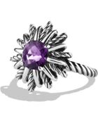 David Yurman Starburst Ring With Amethyst - Lyst
