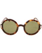The Row Round Acetate Sunglasses - Lyst