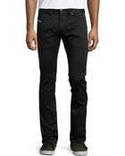 Diesel Denim Straight-leg Trousers - Lyst