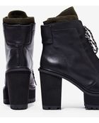 Nasty Gal Shellys London Celee Leather Boot - Black - Lyst