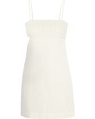Tamara Mellon Cutout Shantung Mini Dress - Lyst