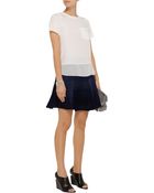 Jonathan Simkhai Silk Crepe De Chine Top - Lyst