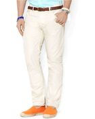 Polo Ralph Lauren Slim-Fit Five-Pocket Poplin Pants - Lyst
