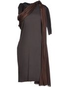 Lanvin Short Dress - Lyst