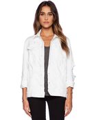 Current/Elliott The Oversized Trucker Jacket - Lyst