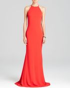Badgley Mischka Gown - Matte Jersey - Lyst