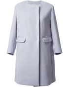 Dondup Fitted Coat - Lyst