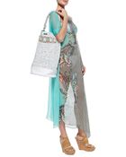 Ondademar Raffia Beach Bag - Lyst