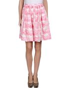 RED Valentino Knee Length Skirt - Lyst