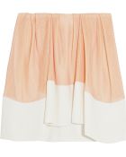 3.1 Phillip Lim Mesh And Crepe Skirt - Lyst