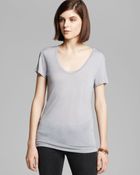 La't By L'agence Tee Perfect Ultra Jersey - Lyst