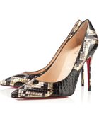 Christian Louboutin Decollete 554 - Lyst