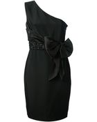 Notte By Marchesa One Shoulder Dress - Lyst