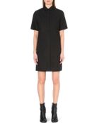 Maison Margiela Cut-out Short-sleeved Cotton Dress - Lyst
