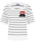 Sonia By Sonia Rykiel Intarsia Knit Striped Sweater - Lyst